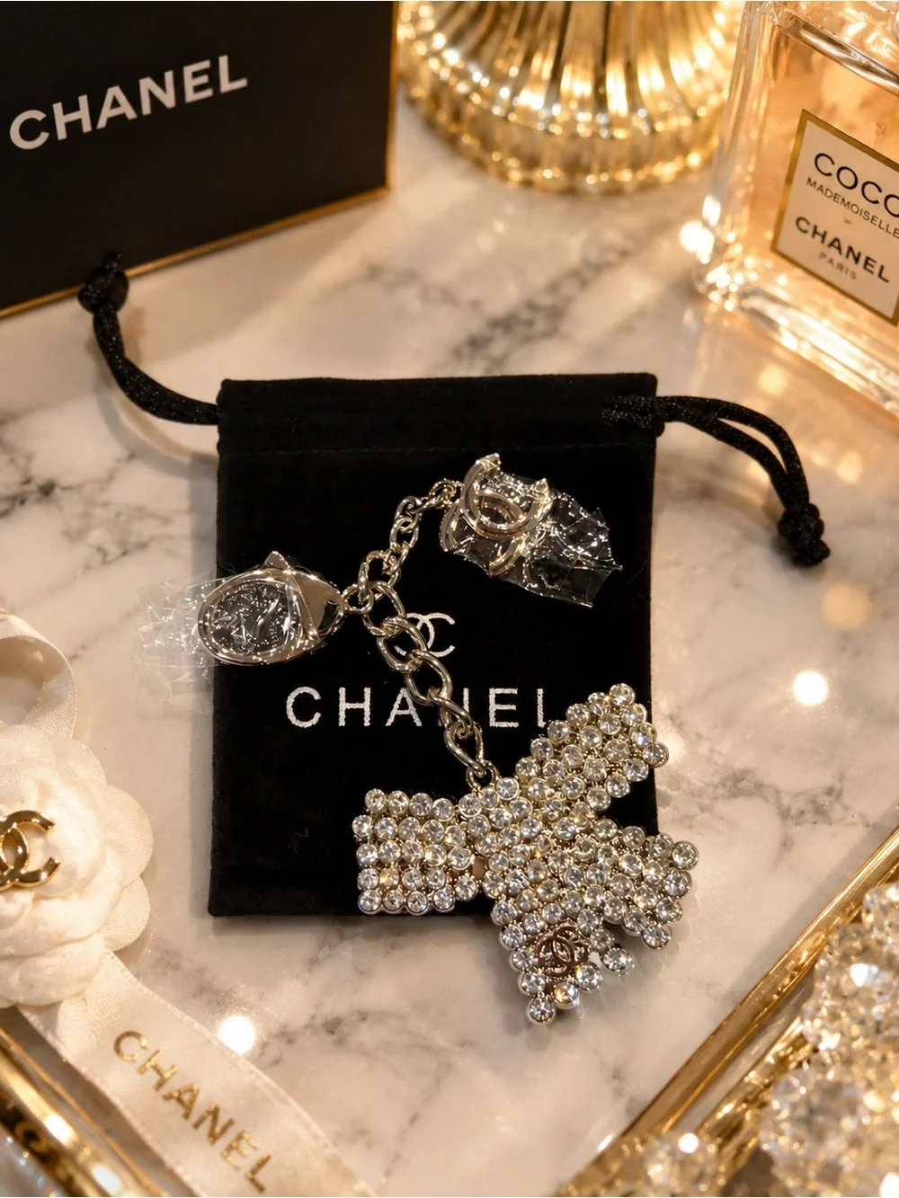 BOW BAG CHARM